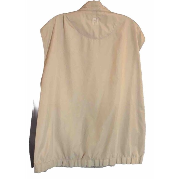 FJ FootJoy lightweight Golf Vest Men’s Large Perf.1/4 snap Pullover - Picture 7 of 7